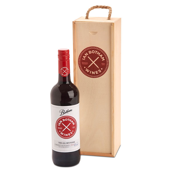 All Rounder Cabernet Sauvignon 2018 with wooden gift box - Wine Delivered