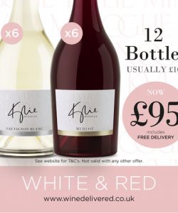 Kylie Sauvignon Blanc and Merlot offer
