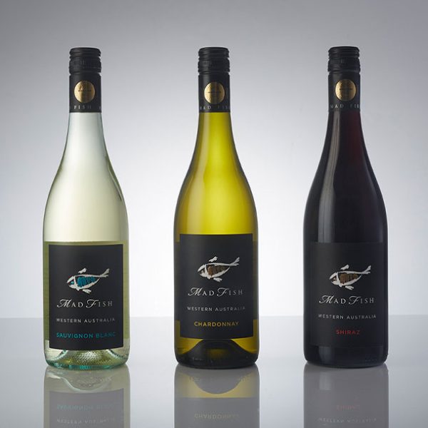 Madfish-Trio -Sauvignon Blanc - Chardonnay - Shiraz