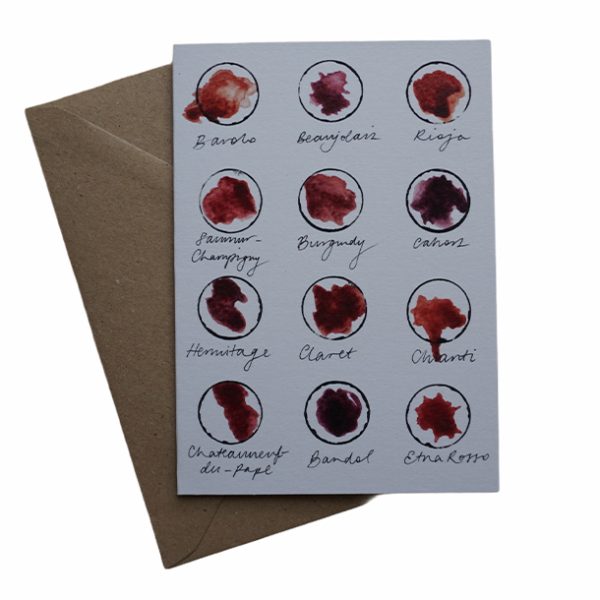 Red Wine Card