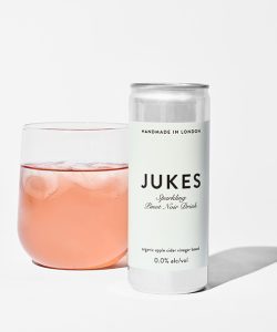 Jukes Sparkling Pinot in a can