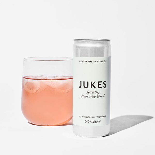 Jukes Sparkling Pinot in a can
