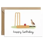 Funny Quail Birthday Card